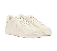 Polo Ralph Lauren Masters Court Leather Men's Ecru Trainers - UK 12 / EU 46 / US 13