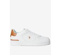 Polo Ralph Lauren Masters Court Leather Trainers, White, Size 9, Men White