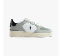Polo Ralph Lauren MASTERS CRT Mens Trainers Tonal Channel Grey - UK 8