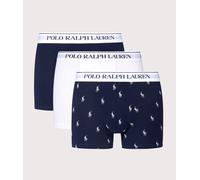 Pack of 3 Hipsters in Cotton Navy+White+Navy Print