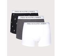 Ralph Lauren Classic Stretch Boxers White Grey Black (3 units) - M