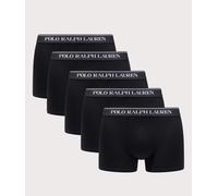 Polo Ralph Lauren Mens 5 Pack Classic Stretch Cotton Trunks - Colour: 001 5Pk Black - Size: XL