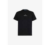 Polo Ralph Lauren Mens Black Logo-print Short-sleeve Cotton-jersey T-shirt Xl