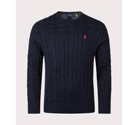 Polo Ralph Lauren Roving Cotton Cable-Knit Jumper - XL