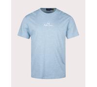 Polo Ralph Lauren Mens Classic Fit Embroidered T-Shirt - Colour: 024 Modern Blue Heather - Size: Large