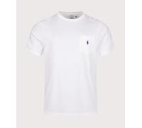Polo Ralph Lauren Mens Classic Fit Jersey Pocket T-Shirt - Colour: 003 White - Size: Medium