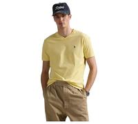 POLO RALPH LAUREN Men's Classic Fit Jersey V-Neck T-Shirt, Wicket Yellow, S