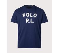 Polo Ralph Lauren Mens Classic Fit Logo Jersey T-Shirt - Colour: 001 Newport Navy - Size: Large