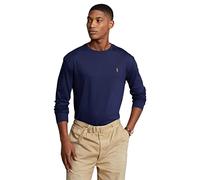 POLO RALPH LAUREN Men's Classic Fit Soft Touch Long-Sleeve Tee, French Navy, S