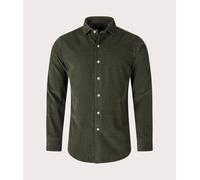 Polo Ralph Lauren Mens Custom Fit Corduroy Shirt - Colour: 009 Estate Olive - Size: XL