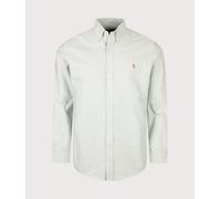 Polo Ralph Lauren Mens Custom Fit Iconic Oxford Shirt - Colour: 504 Faded Mint - Size: Medium