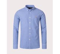 Polo Ralph Lauren Mens Custom Fit Oxford Shirt - Colour: 005 Blue/White Gingham - Size: Medium Medium