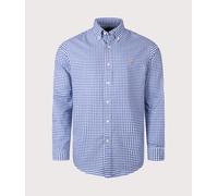 Polo Ralph Lauren Custom Fit Oxford Shirt - Blue and White S S