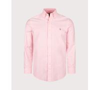 Polo Ralph Lauren Mens Custom Fit Oxford Shirt - Colour: 650 Pink - Size: XL