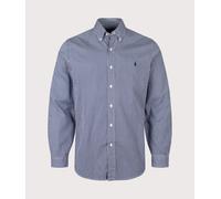 Polo Ralph Lauren Mens Custom Fit Poplin Shirt - Colour: 001 New Classic Navy White - Size: XXL