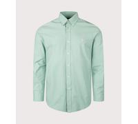 Polo Ralph Lauren Mens Custom Fit Stretch Poplin Shirt - Colour: 500 Essex Green - Size: XL