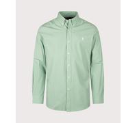 Polo Ralph Lauren Mens Custom Fit Stretch Poplin Shirt - Colour: 504 Faded Mint - Size: Medium