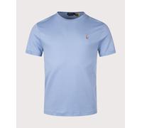 Custom Slim Fit T-Shirt in Soft Cotton Light Blue