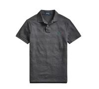 POLO RALPH LAUREN Men's Custom Slim Fit Iconic Mesh Polo, Barclay Heather, Medium