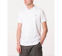 Polo Ralph Lauren Mens Custom Slim Fit Interlock Polo Shirt - Colour: 003 White - Size: XXL