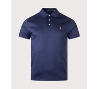 Polo Ralph Lauren Mens Custom Slim Fit Interlock Polo Shirt - Colour: Core 006 French Navy - Size: Medium