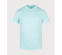 Polo Ralph Lauren Mens Custom Slim Fit Jersey T-Shirt - Colour: 506 New Aqua - Size: Medium