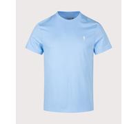Polo Ralph Lauren Mens Custom Slim Fit Jersey T-Shirt - Colour: 526 Blue Lagoon - Size: Large