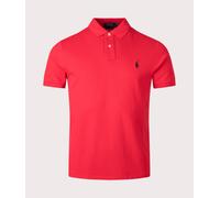 Polo Ralph Lauren Mens Custom Slim Fit Mesh Polo Shirt - Colour: 003 RL2000 Red - Size: XL