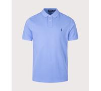 Polo Ralph Lauren Mens Custom Slim Fit Mesh Polo Shirt - Colour: 012 Harbor Island Blue - Size: XL