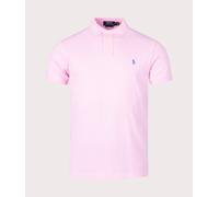 Polo Ralph Lauren Mens Custom Slim Fit Mesh Polo Shirt - Colour: 033 Carmel Pink - Size: XL