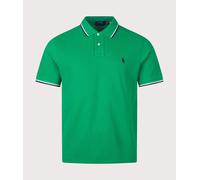 Polo Ralph Lauren Mens Custom Slim Fit Mesh Polo Shirt - Colour: 501 Billiard - Size: Medium