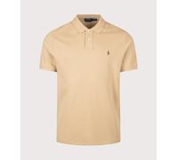 Polo Ralph Lauren Mens Custom Slim Fit Mesh Polo Shirt - Colour: 532 Vintage Khaki - Size: XL