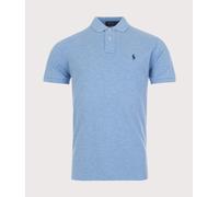 Polo Ralph Lauren Mens Jamaica Heather Short-sleeved Logo-embroidered Custom-fit Cotton-piqué Shirt Xl