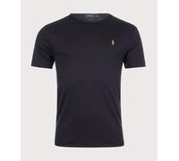 Polo Ralph Lauren Mens Custom Slim Fit Pima T-Shirt - Colour: 001 Polo Black - Size: Medium