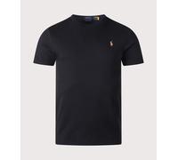 Polo Ralph Lauren Mens Custom Slim Fit Pima T-Shirt - Colour: 001 Polo Black - Size: Medium