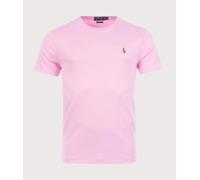 Polo Ralph Lauren Mens Custom Slim Fit Pima T-Shirt - Colour: 010 Carmel Pink - Size: XL
