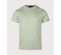 Polo Ralph Lauren Mens Custom Slim Fit Pima T-Shirt - Colour: 504 Light Green - Size: Medium