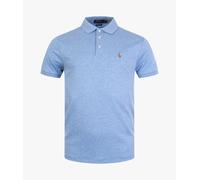 Polo Ralph Lauren Mens Custom Slim Fit Soft Cotton Polo Shirt - Colour: 084 Jamaica Heather - Size: Large