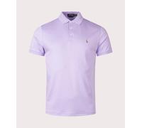 Polo Ralph Lauren Mens Custom Slim Fit Soft Cotton Polo Shirt - Colour: 501 Powder Purple - Size: Medium
