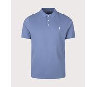 Polo Ralph Lauren Mens Custom Slim Fit Stretch Mesh Polo Shirt - Colour: 026 Capri Blue - Size: Medium