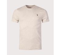 Polo Ralph Lauren Mens Custom Slim Fit T-Shirt - Colour: 203 Expedition Dune Heather - Size: XL