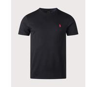 Polo Ralph Lauren Mens Custom Slim Fit T-Shirt - Colour: Core 001 RL Black - Size: Medium