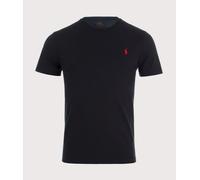Polo Ralph Lauren Mens Custom Slim Fit T-Shirt - Colour: Core 001 RL Black - Size: Medium