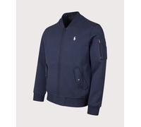 Polo Ralph Lauren Mens Double Knit Bomber Jacket - Colour: 001 Aviator Navy - Size: Medium Medium