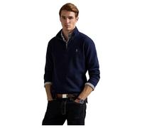 POLO RALPH LAUREN Men's Estate-Rib Quarter Zip Pullover, Navy, XL