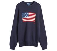 Polo Ralph Lauren Men's Flag Intarsia Crew Jumper Hunter Navy