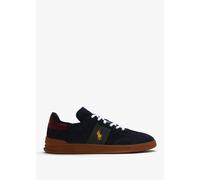 POLO RALPH LAUREN Mens Heritage Aera Navy Multi Suede Trainers Mens