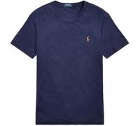 POLO RALPH LAUREN Men's Jersey Short Sleeve Tee, Rl Navy Multi-colored Pony., Large
