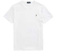 POLO RALPH LAUREN Men's Jersey Short Sleeve Tee, Rl White Multi-colored Pony., XL