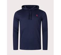 Polo Ralph Lauren Mens Lightweight Long Sleeve Hooded T-Shirt - Colour: 013 Ink - Size: Medium